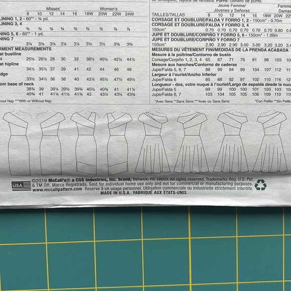 McCall Sewing Pattern - Dress M7926 - Picture 5 of 8